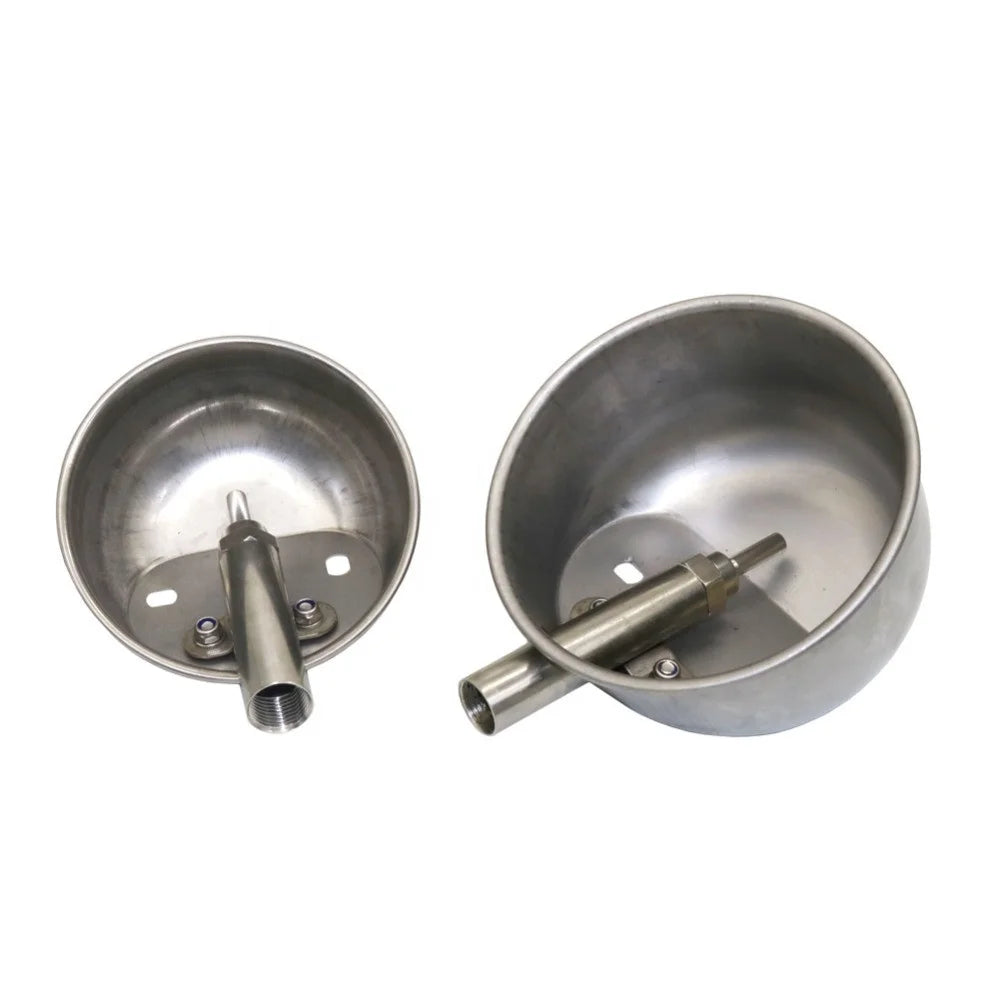 304 Stainless Steel Pig Drinking Water Bowl Piglets Automatic Drinking Fountains