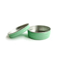 5ml 10ml 15ml 30ml 50ml 100ml Factory Supplier Round Green Tin Candle Jar 30g 50g 100g Custom Printed Cosmetic Aluminum Tin