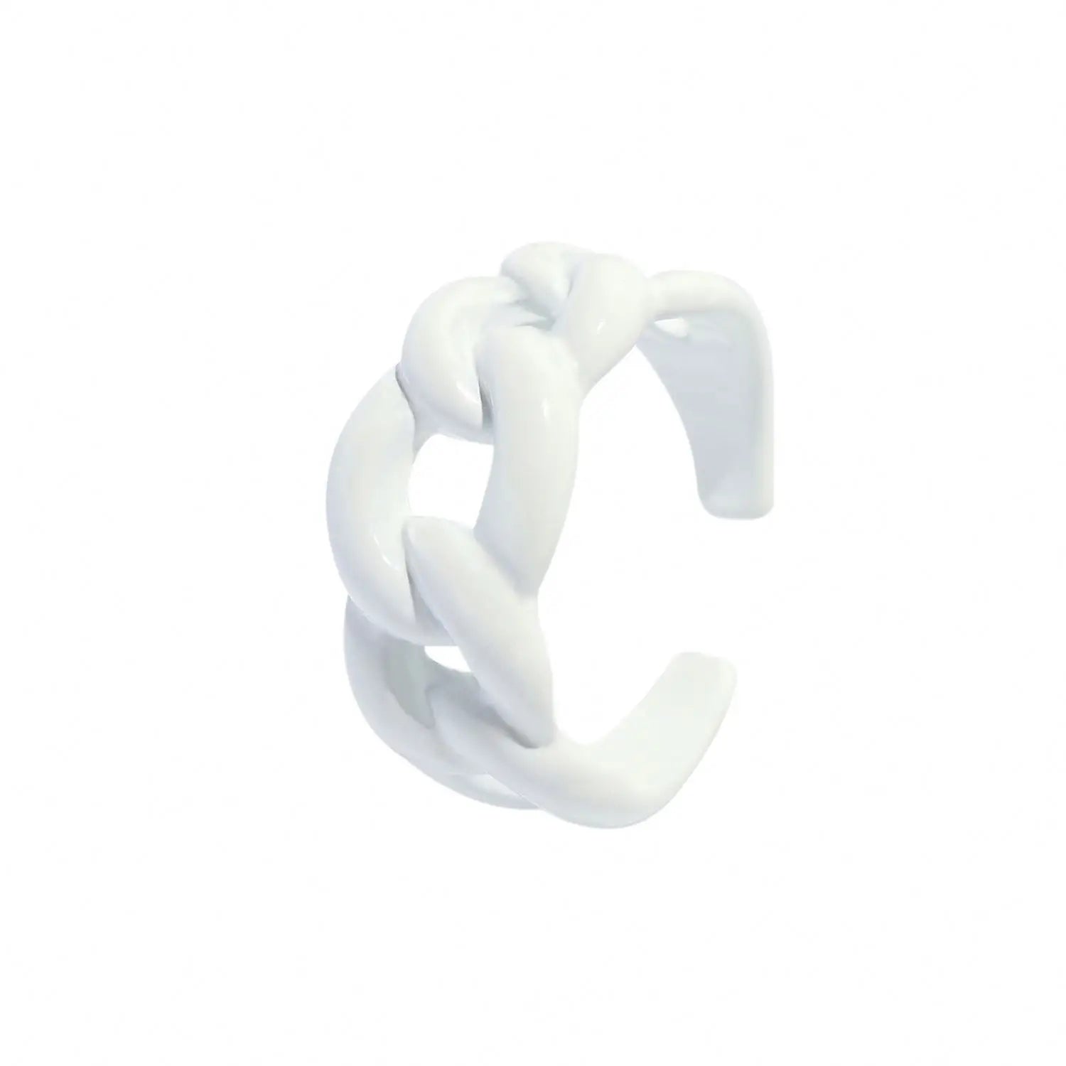 Retro Alloy Spray Color Ring Color Macaron Index Finger Ring Temperament Candy Color Ring Accessories