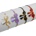 Boho Bow Bowknot Pattern Butterfly Adjustable Miyuki Seed Beads Woven Animal Handmade Craft Bracelets