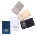 Hotel Spa 100% Cotton Premium Turkish Bath Towels Dobby Border 28 X 56 Inch Plain Compressed Absorbent Bath Towel Set Bathroom