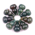 Fashion Fancy Jasper Natural Stone Calabash Shaped Pendant Healing Stone Handicraft Decoration Used for Necklace Making Gift