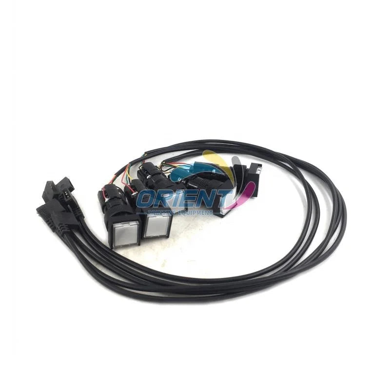 New 5pcs Farblos Form 2 71.186.3631 Push Button for Heidelberg CD102 SM52 Separate Parts Set Register Reader CPC Parts