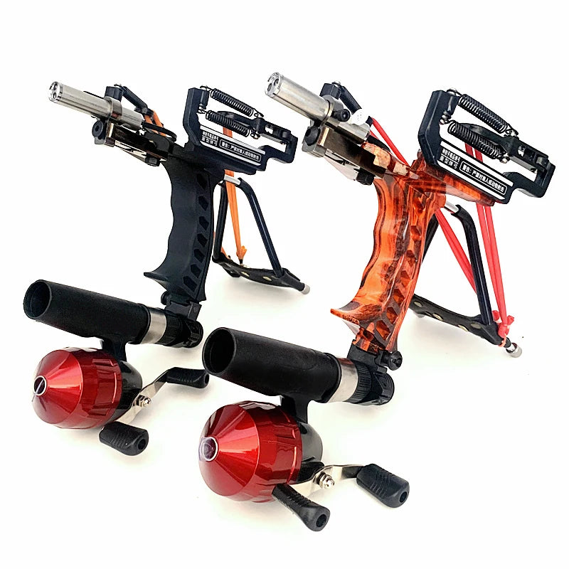 Slingshot Belt Wrist Rest High Quality Hunting Fishing Shooting Dart Steel Ball Laser Shooting Fishing Reel