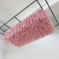 GNW Silk Flowers China 5D Hotel Decoration Wedding Cafe Ceiling Decorative Flores Pink Branch Plastic Plant Hanging Wall Ceiling
