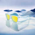 Wholesale RPET Materials Recycled Plastic Sun Glasses 2026 Popular Unisex Polarized Shade Recycled Ocean Plastic Sunglasses
