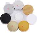 Luxury Cream Cosmetic Glass Jars with Screw Cap White Pink Black Amber Bamboo Metal Gold Lids Wholesale Sale Bottles Packaging