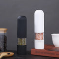 Acrylic Automatic Electric Rechargeable Gravity Salt Mill Pepper Grinder Spice Jar Kitchen Tool With Usb Rech