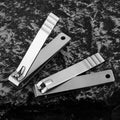 Hot Selling Personal Care Stainless Steel Trimmer Manicure Finger Nail Clipper With Straight Blade Stainless Steel Black
