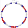 New Arrivals Polymer Clay Round Bracelet Necklace Rhinestone Baseball Bling Necklace Competitive Athletes Sport Jewelry