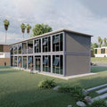 20 40 Foot Detachable Prefabricated Modular Office Container Homes Movable Prefab Container House with Easy Installation