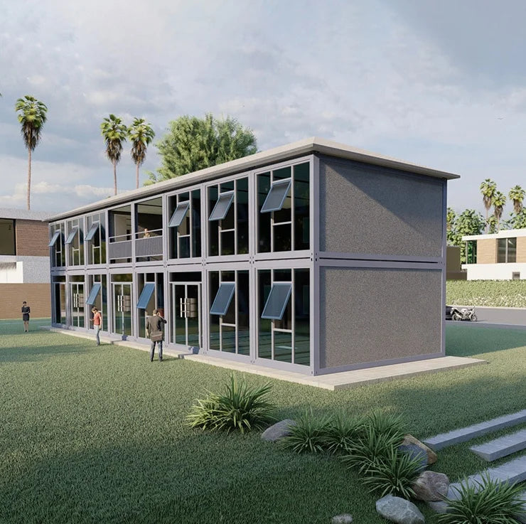 20 40 Foot Detachable Prefabricated Modular Office Container Homes Movable Prefab Container House with Easy Installation