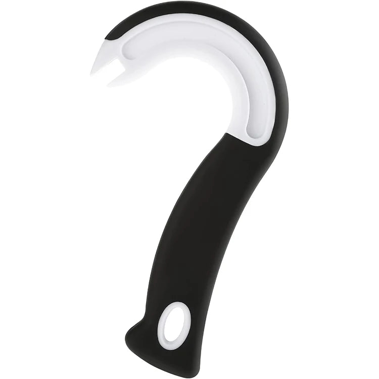 Hot Selling Kitchen Gadgets Black White Ring Pull Soda Beer Tin Opener Manual J Shape Plastic Can Opener for Kitchen