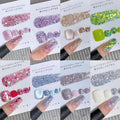 2025 New Popular Summer Glitter Colorful Sequins Explosion-Flash Broken Diamond Design for DIY Nail Polish Glue