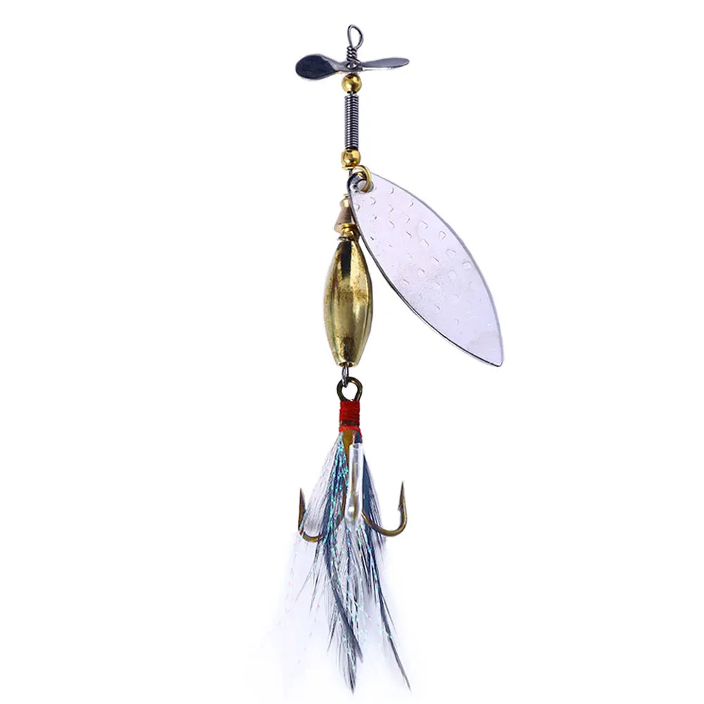 Newup Wholesale 9.8CM 15G Hot Sale Fishing Bait High Quality Plastic & Metal Spinner Artificial Hard Bait Stream Fishing Lure