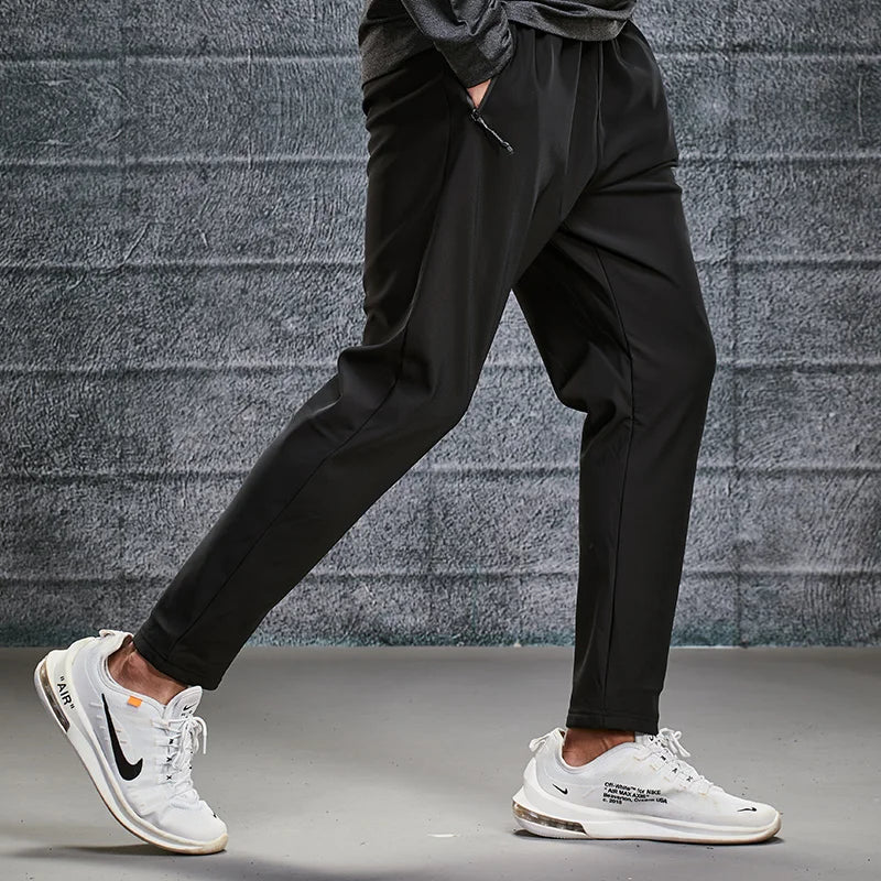 Winter Custom Plain Stretchy Jogger Thick Pants Nylon Spandex Hiking Sport Skinny Joggers Trousers for Men