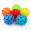 Professional Outdoor 40-hole 74mm Pickleball Holed Ball Official PK Ball Rotomolded High-elastic Adjustable Entertainment