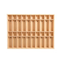Preschool Furniture Montessori Wooden Cup Storage Cabinet for Kids & Kindergarten Montessori Furniture