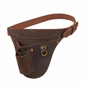 Best Selling Real Leather Waist Tool Belt Functional Gardening and Florist Bag