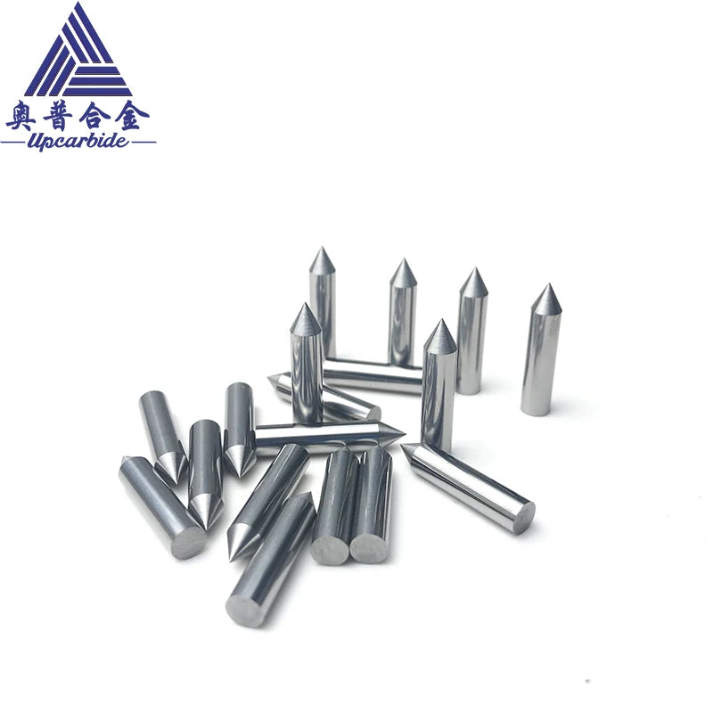 Fine Grain 10% Co Tungsten Carbide Polished Needle 91.8 HRA 16*100mm 60 OEM
