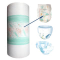 Factory Direct Supply Breathable Eco-Friendly Plain Cross Fusible Nonwoven Diaper Backsheet and Leg Cuffs Raw Material
