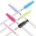 Good Quality 100pcs/bag Disposable Crystal Eyelashes Makeup Brush Diamond Handle Eyelash Extension Mascara Brush