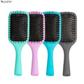 Wanmei Wholesale Custom Logo Abs Heat Square  Resistant Paddle Brush Custom Logo