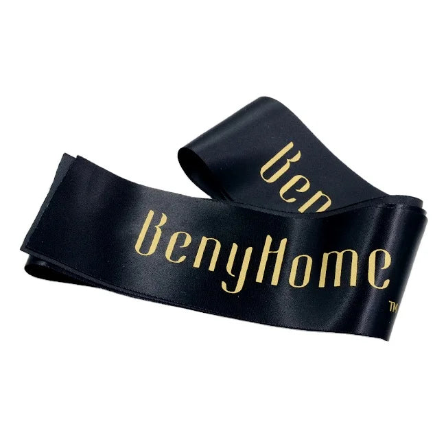 Yima 100% Cotton Cartoon Ribbon Double-Faced High Tenacity Softly Smooth Customized Printed Logo Satin Tape for Gift