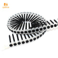 Ph2 Drive C1022a Carbon Steel Self Tpping Black Phosphated Tape Collated Drywall Screws