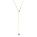 Wholesale Minimalist 60CM Grade D 1ct Moissanite Pendant Necklaces 925 Sterling Silver Simple Ice Out Moissanite Jewelry Women