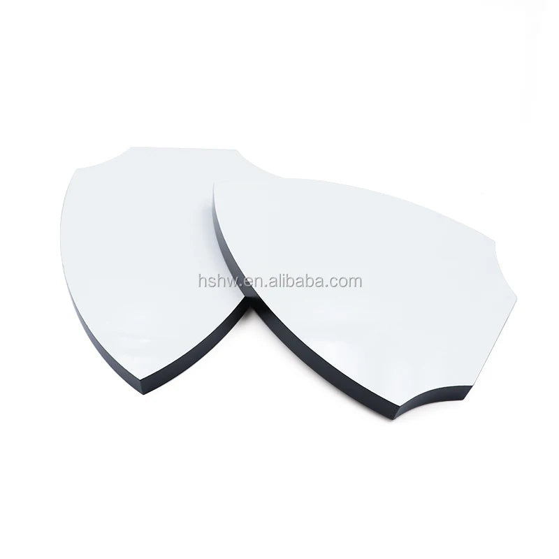 Blanks MDF Shield Trophy Wooden Plaque for Sublimation Painted Eco-Friendly Wall Hanging