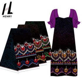 New Arrival Hawaii Pattern Polynesian Fabrics Fiji Marshall Island Design Support Customized Pattern Clothing Material