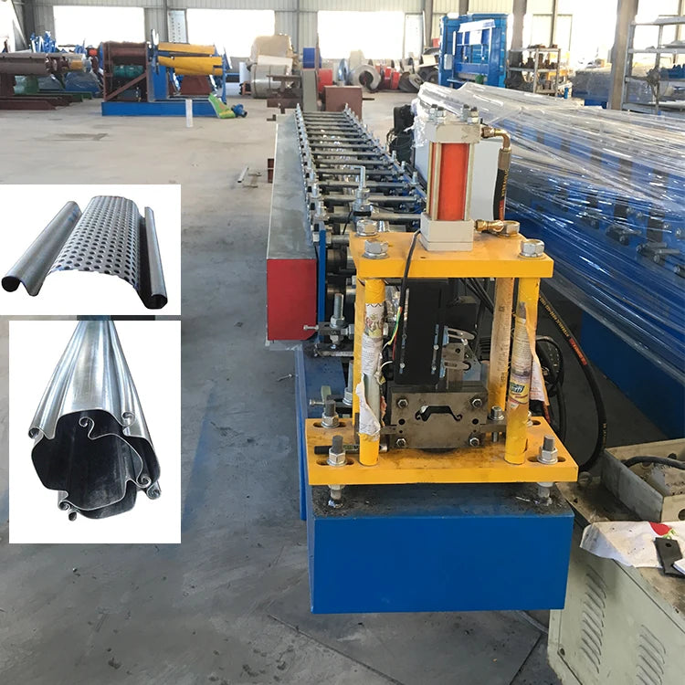 Combined Multiple Sheet Fully Automatic Roller Slat Door Frame Roll Lath Form Machine for Shutter Door