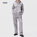 Wholesale Women's Clothing Sets Custom Casual Cotton 2 Piece Zip up Hoodie and Jogger Pants Set for Women