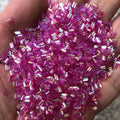 500g/Bag Light Wight Bingsu Soft Bead Iridescent Crispy Bingsu Beads 3D Iridescent Straw Bead Glitters for Crunchy Slime Supply
