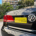 Full Color Print Custom Large Die Cut Car MagnetsCar Student Driver Car Door Magnet Sticker