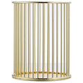 Top Quality Luxury Custom Office Metal Wire Welding Rose Gold Round Pencil Pen Holder for Desk