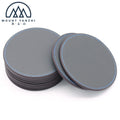 Wholesale Custom Logo Handmade Genuine Leather Round Coasters for Hotels Restaurants-Minimalist Design Reusable Office Supplies