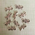 Delicate Bow Alloy Charm Connectors Antique Silvery Bohemian Style Women's Fashion Pendant DIY Handmade Jewelry Accessories