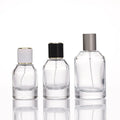 Wholesale Luxury Empty Crimp Perfume Bottle100ml 50ml Perfume Bottle Glass Bottle for Perfume