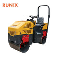 RUNTX Brand New 1ton 1.5 Ton Diesel Mini Asphalt Roller Road Compactor Ride on Roller Machine New Construction Machinery