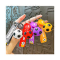 Creative Football Keychains Personality Couple Bag Cute Small Gift Pendant Keyring Wholesale