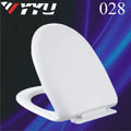 PP Toilet Seat Covers Bathroom Self-clean Plastic Hinges Soft Close Elongated WC Lid Cover