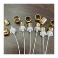 FEA 18mm 20mm Fine Mist Sprayer Reusable Aluminium Perfume Pump Cosmetic Fea 15mm Easy Crimp Pump With Nozzle