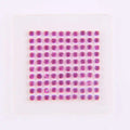 VOAINO 1.5 mm 1.85 Carat 100 Pcs Wholesale Melee Gemstone pink Round Brilliant Cut Loose Sapphire Natural Stones for Jewelry