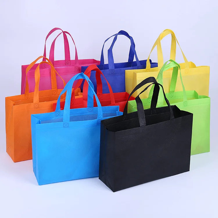 Eco Friendly Recyclable Customized Print Promotional Non Woven Bag pp Bag Printing With Own logo