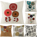 Throw Pillow Covers Printing with Hand Couch Decorative Sofa Cushion Cover Cushion Home Decor Square Pillowcases