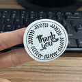 Marklife Waterproof Anti-scratch 50*50mm Round Thermal Label Sticker Paper Roll Sticker for Packaging for Daily Use