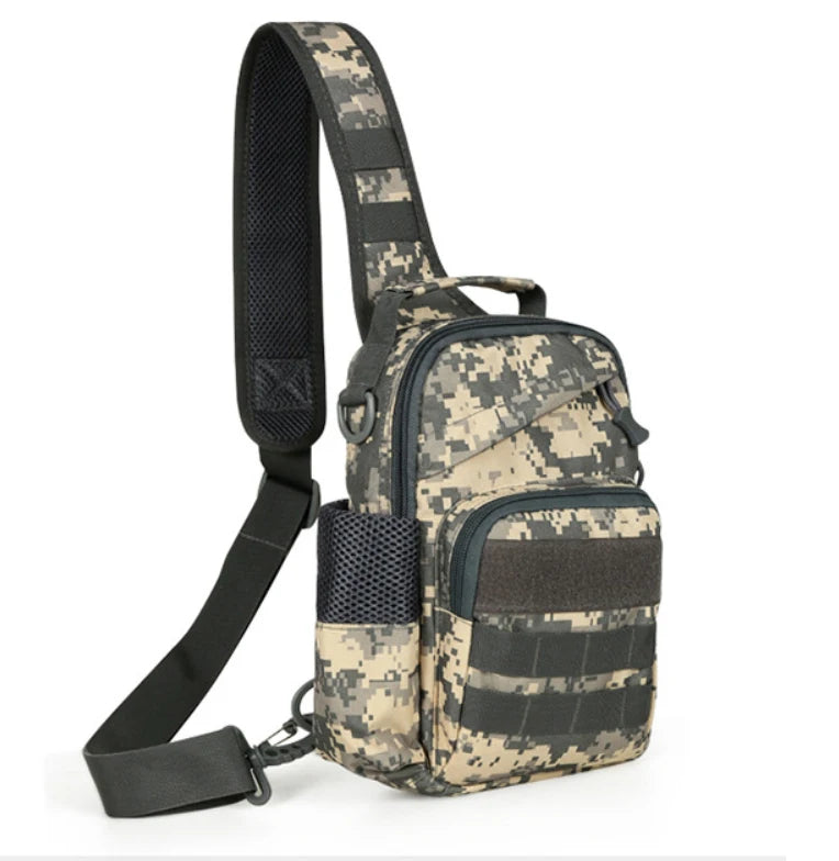 Molle Chest Bag USB Sling Bag