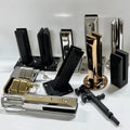 Aleader Modern Stainless Steel Duplex 2205 Brushed Square Spigots for Deck & Handrail Safety DIY Installation Villa Use
